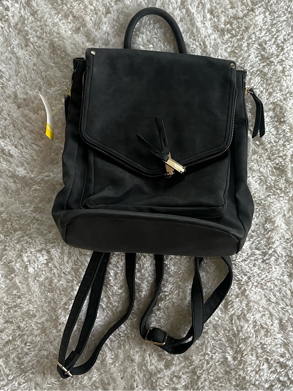 Dark Grey Backpack NWT